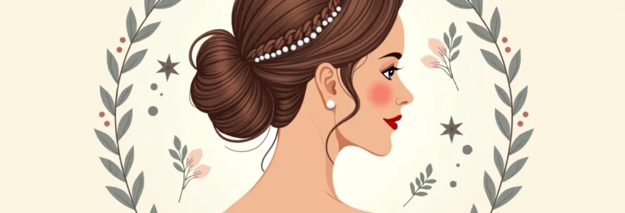 chignon sophistiqué